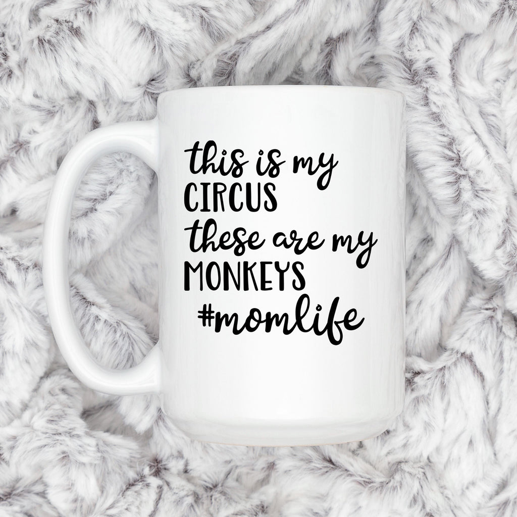 Funny Mom Coffee Mug – Ceramic Coffee Cup With Playful Message | Microwave Safe