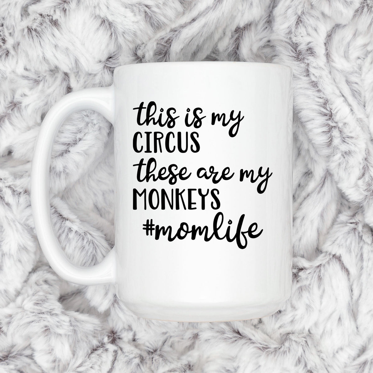 Funny Mom Coffee Mug – Ceramic Coffee Cup With Playful Message | Microwave Safe