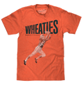 Wheaties Breakfast of Champions Football Player T-Shirt - Orange