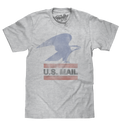 U.S. Mail Eagle Logo T-Shirt - Gray