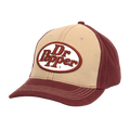 Dr Pepper Oval Logo Hat - Tan and Red