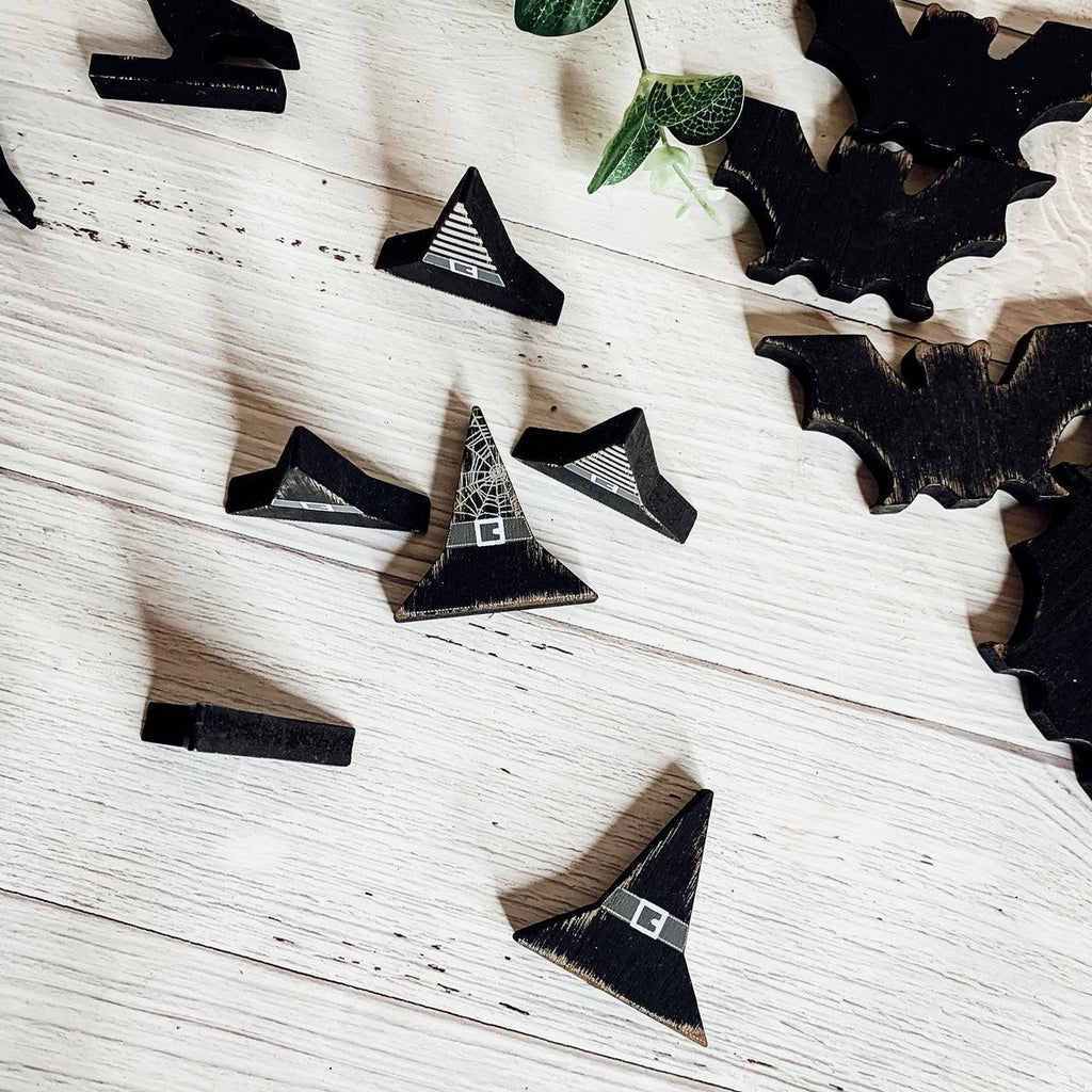 Halloween Wood 6pk
