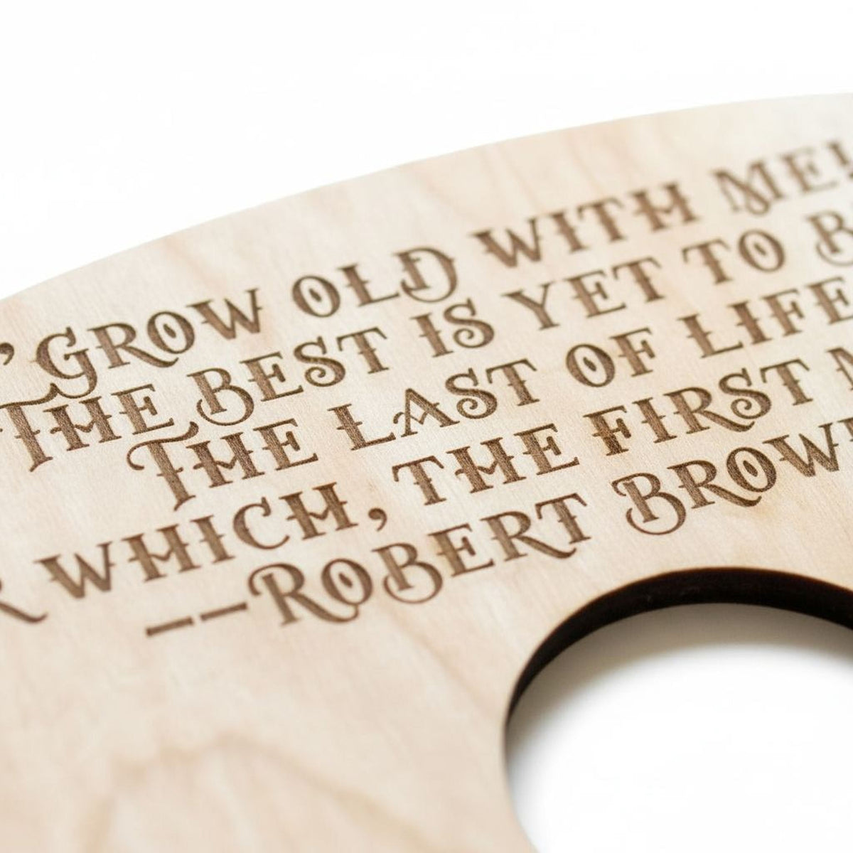 Personalized Wood Wine Holder - Engraved Couple Names Rustic Wine Carrier