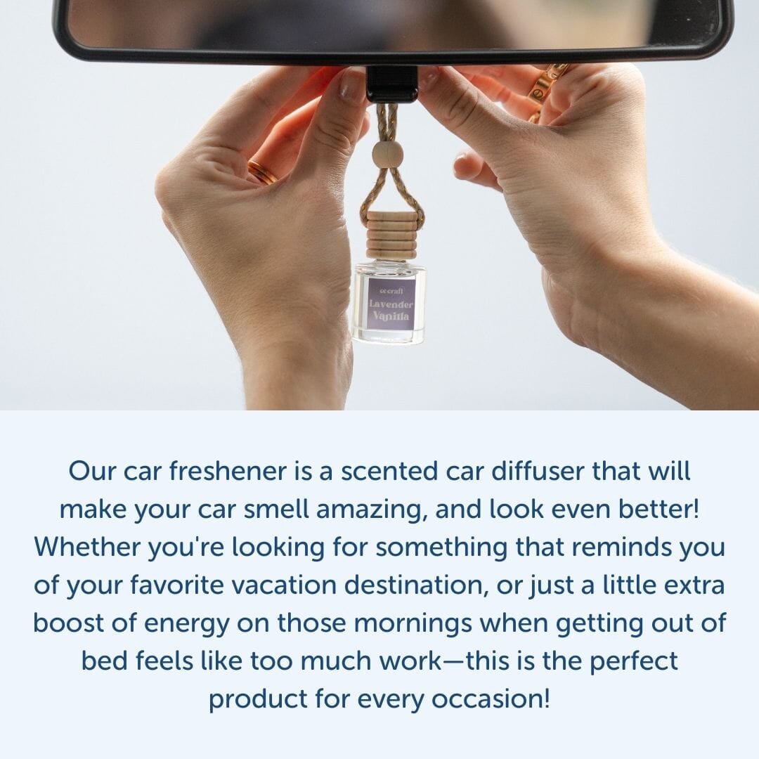 Brazilian Jasmine & Pink Dragonfruit Scented Car Freshener