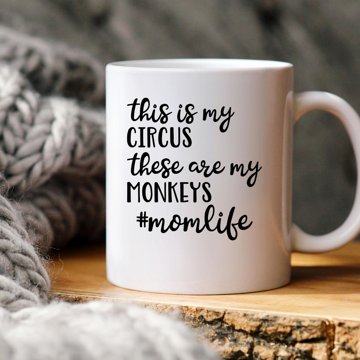 Funny Mom Coffee Mug – Ceramic Coffee Cup With Playful Message | Microwave Safe