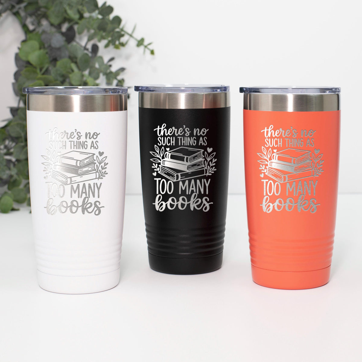 Double Wall Travel Mug – Insulated Tumbler for Book Lovers | Durable, Lightweight