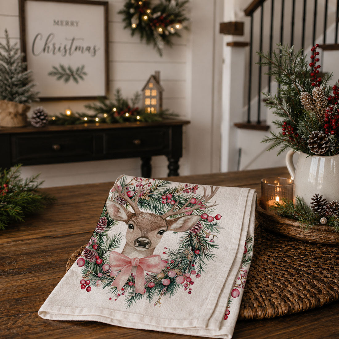 Deer Wreath