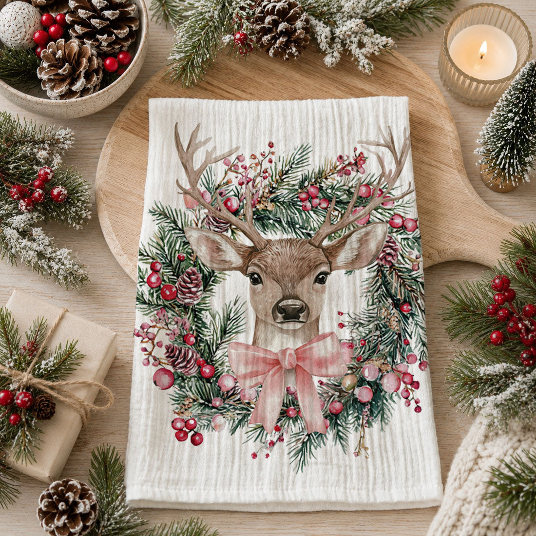 Deer Wreath
