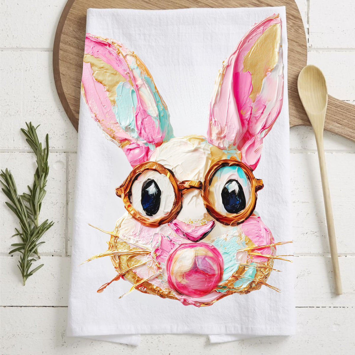 Bunny Muse Towel
