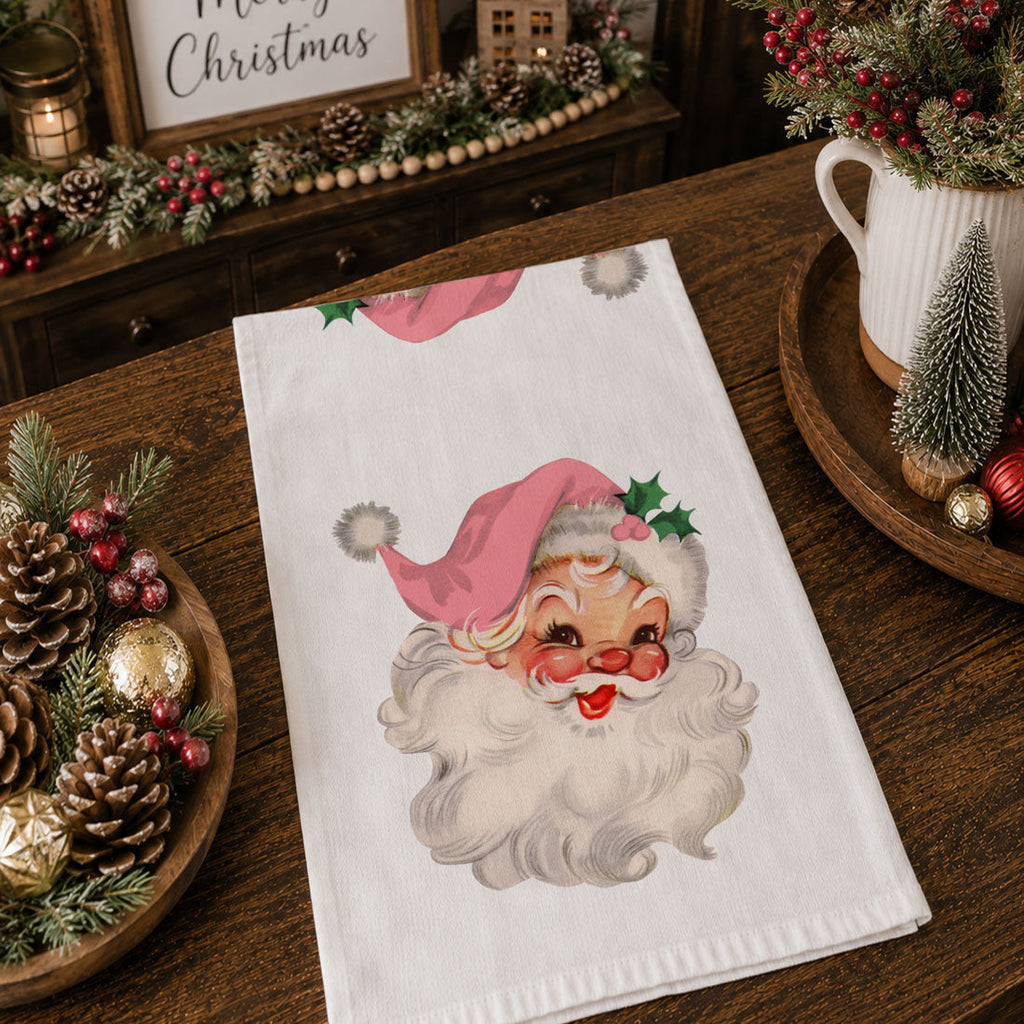 Pink Santa Vintage