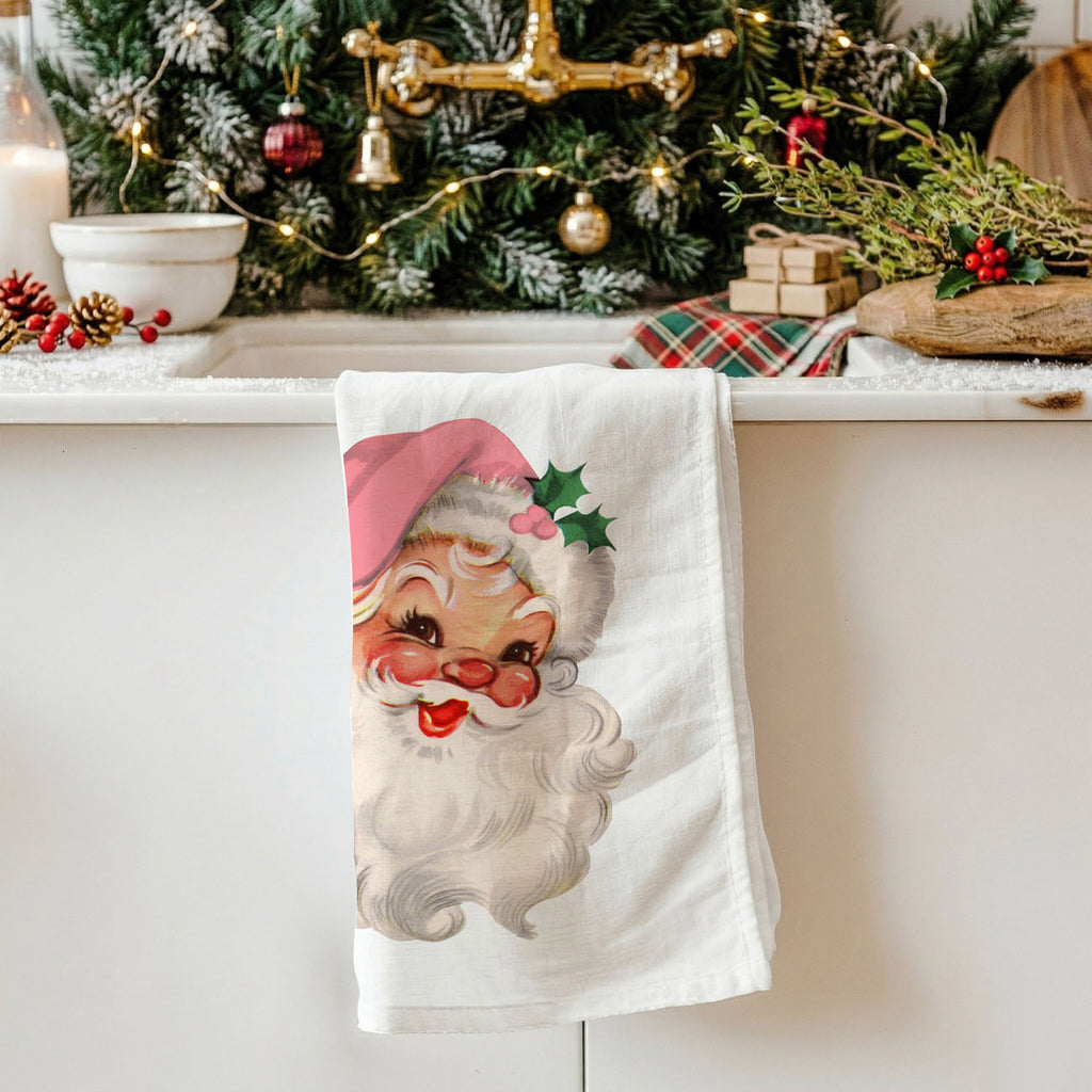 Pink Santa Vintage