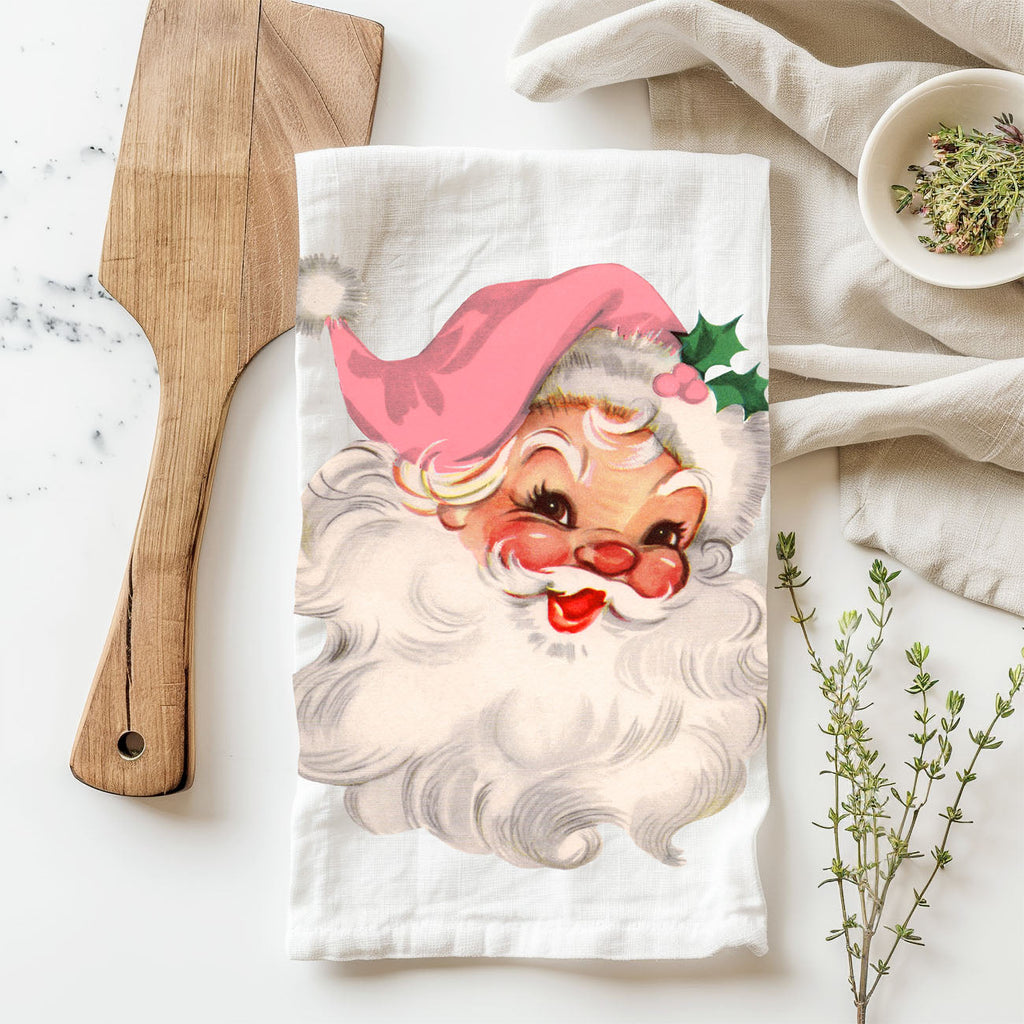 Pink Santa Vintage