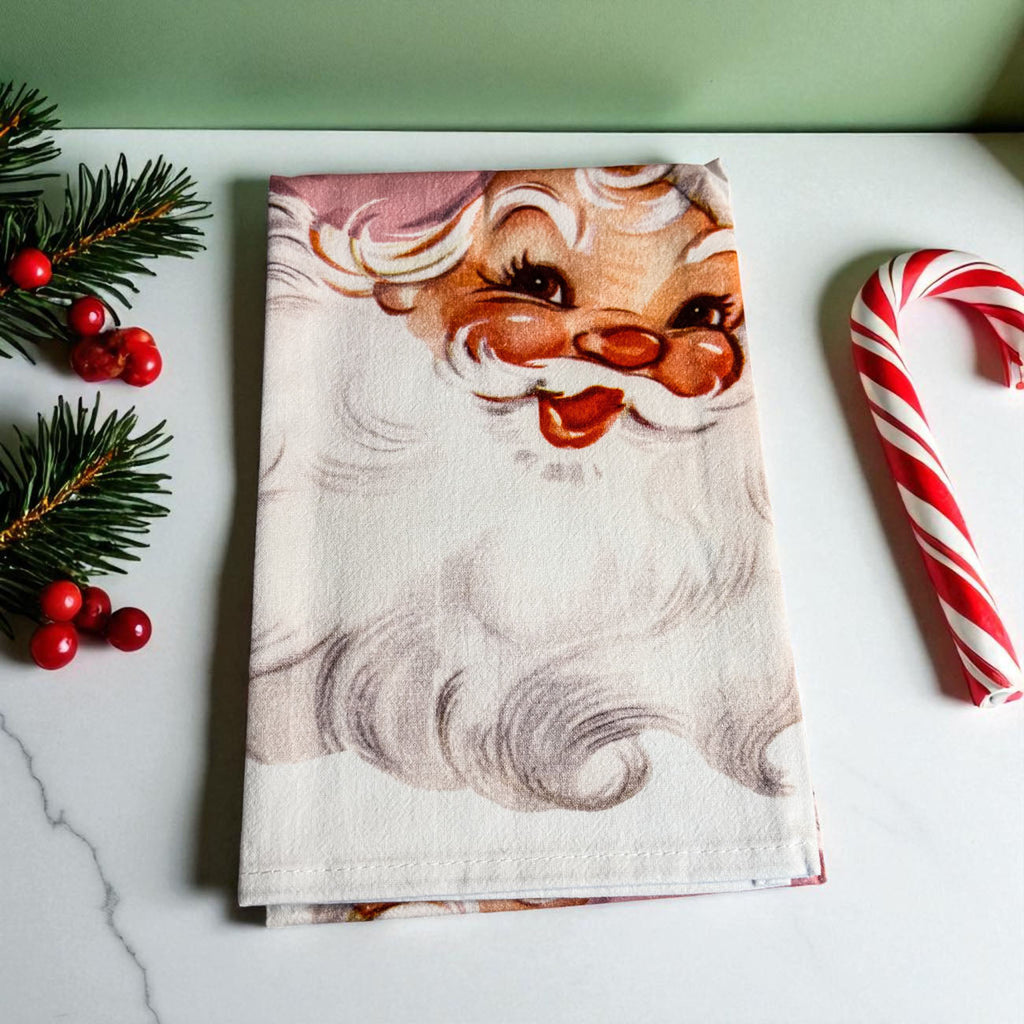 Pink Santa Vintage